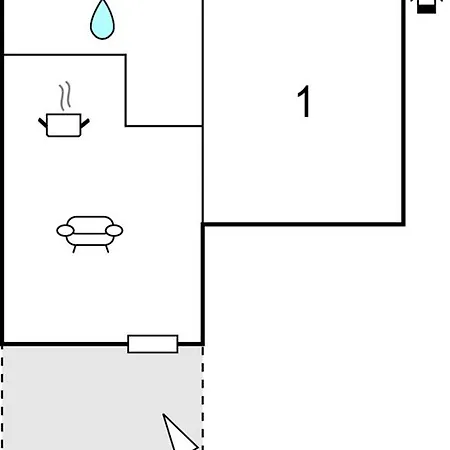 1 Bedroom Cozy In Appartement *